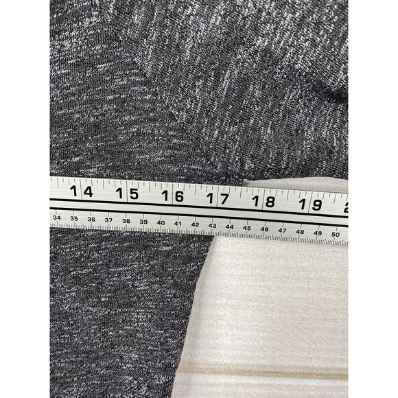 Ampersand Avenue Hoodie Womens S Black Aztec Double Hood Long Sleeve Sweatshirt - Picture 7 of 11